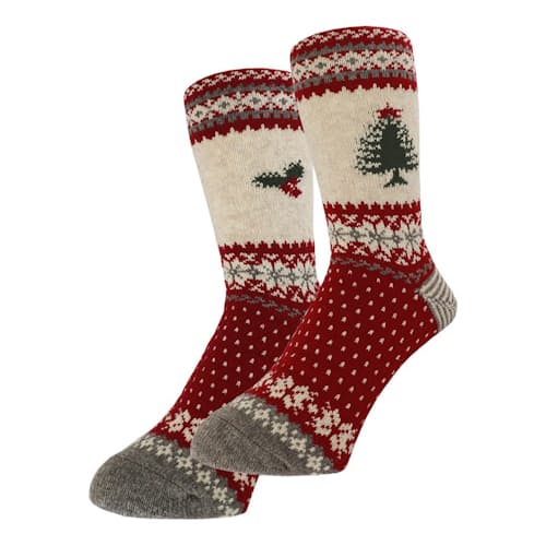 laydown image of Merry Christmas! Socks
