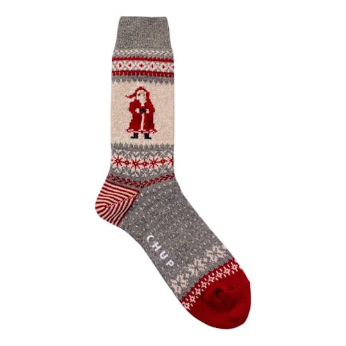 laydown image of Ho! Ho! Ho! Santa Socks