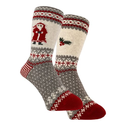 laydown image of Ho! Ho! Ho! Santa Socks