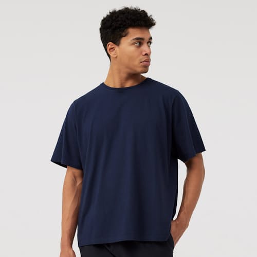laydown image of Everyday Boxy Short Sleeve T-Shirt