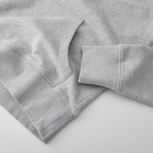 laydown image of Organic Cotton Terry Hoodie