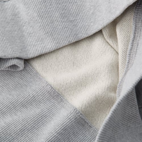 laydown image of Organic Cotton Terry Hoodie