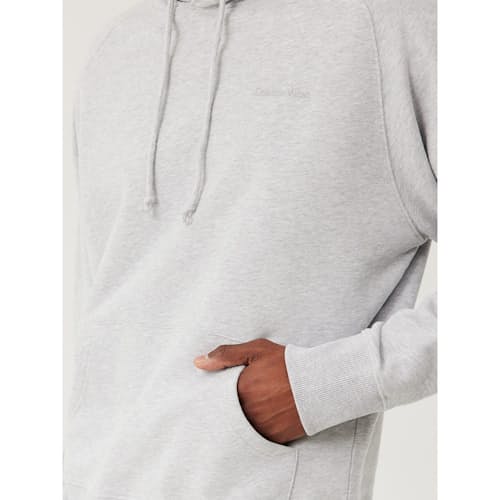 laydown image of Organic Cotton Terry Hoodie