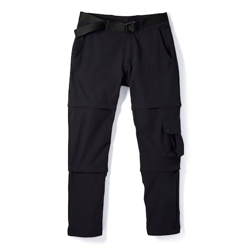 laydown image of RecTrek DWR Zip-Off Pant