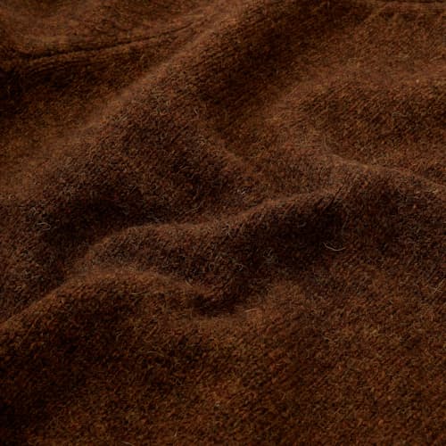 lifestyle image of Knoll Shetland Wool Crewneck Sweater