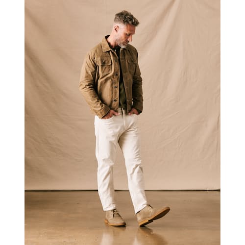 lifestyle image of 365 Corduroy Pant - HB Athletic Tapered