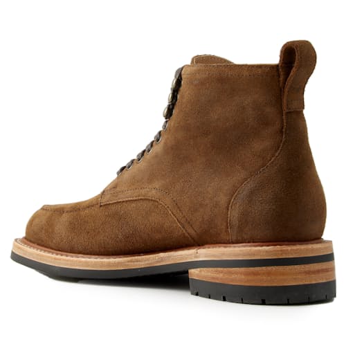 laydown image of Owen Moc Toe Boot