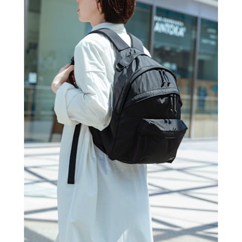 laydown image of Double Backpack