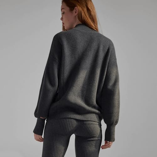 laydown image of Women's Cottonsilk™ Pocket Henley