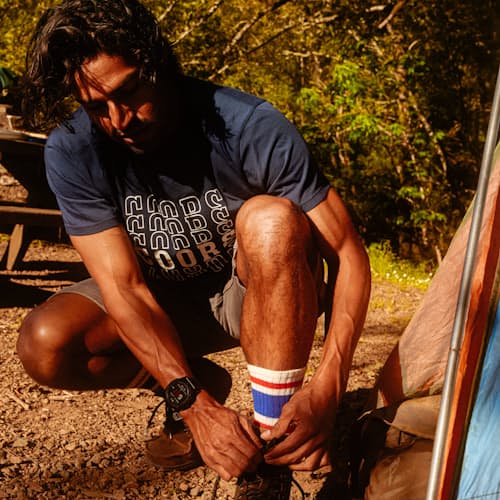 lifestyle image of Stacked Coors Graphic T-Shirt