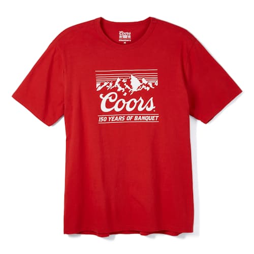 laydown image of 150 Years of Banquet Graphic T-Shirt