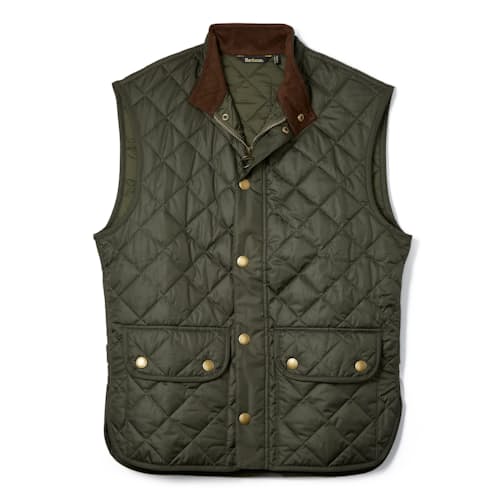 laydown image of Lowerdale Quilted Vest
