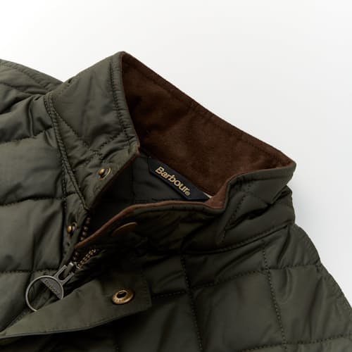 laydown image of Lowerdale Quilted Vest