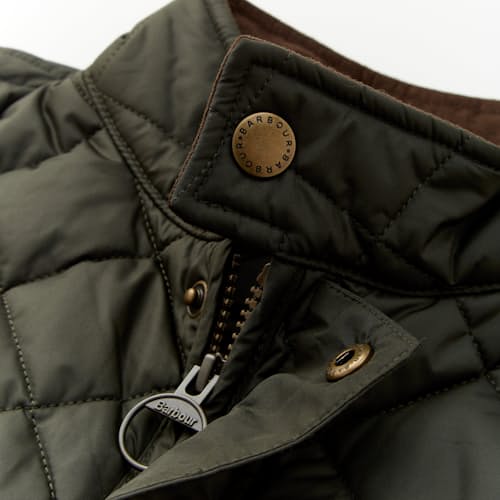 laydown image of Lowerdale Quilted Vest