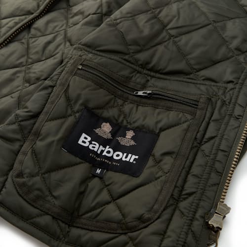 lifestyle image of Lowerdale Quilted Vest
