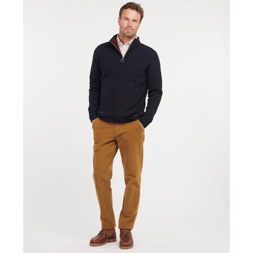 lifestyle image of Nelson Quarter Zip Sweater