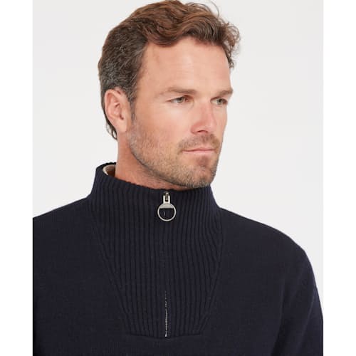 laydown image of Nelson Quarter Zip Sweater