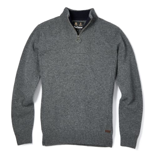 laydown image of Nelson Quarter Zip Sweater