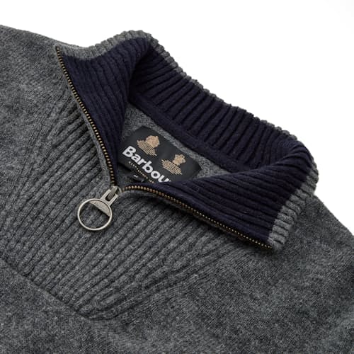 lifestyle image of Nelson Quarter Zip Sweater