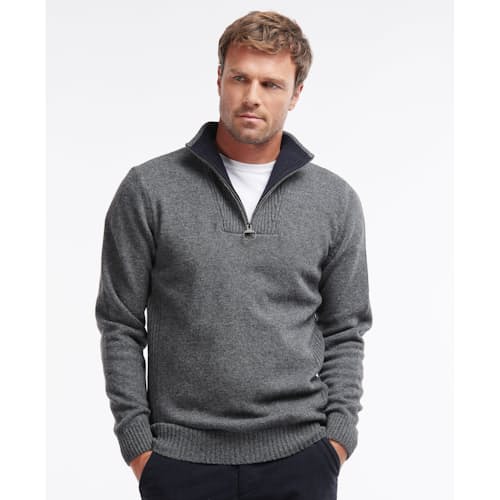 lifestyle image of Nelson Quarter Zip Sweater