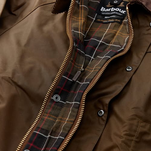 lifestyle image of Classic Beaufort Wax Jacket