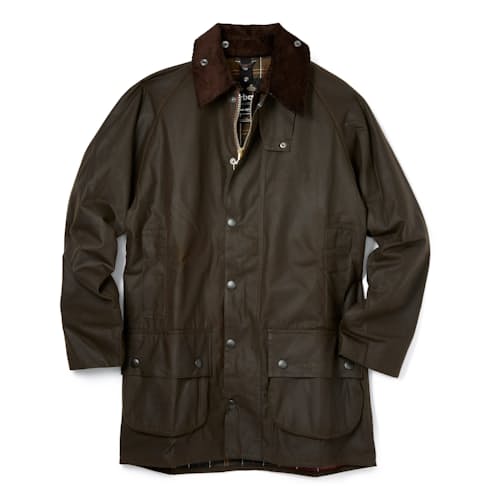laydown image of Classic Beaufort Wax Jacket