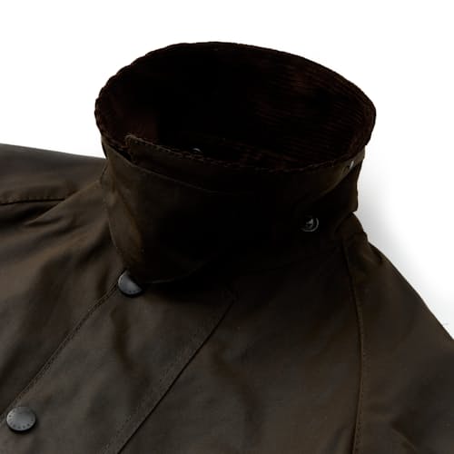 laydown detail image of Classic Beaufort Wax Jacket