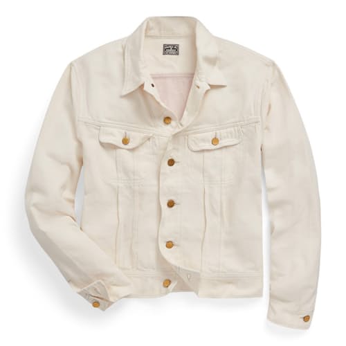 laydown image of Keaton Trucker Jacket