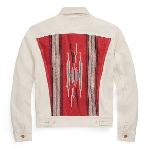 laydown image of Keaton Trucker Jacket