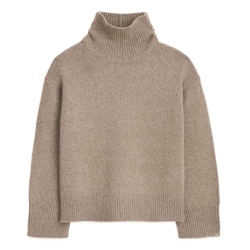 laydown image of Women's Betty Turtleneck Sweater