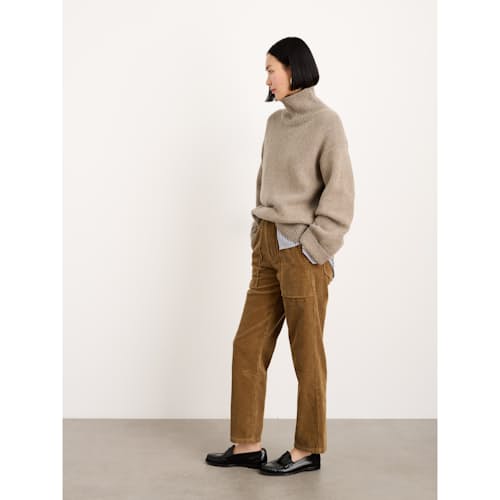 laydown image of Women's Betty Turtleneck Sweater