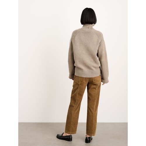 laydown image of Women's Betty Turtleneck Sweater