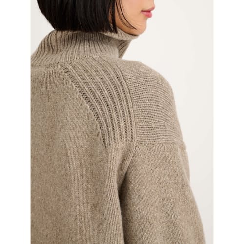 laydown image of Women's Betty Turtleneck Sweater
