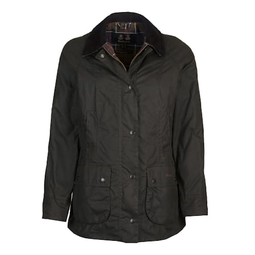 laydown image of Women's Classic Beadnell Wax Jacket