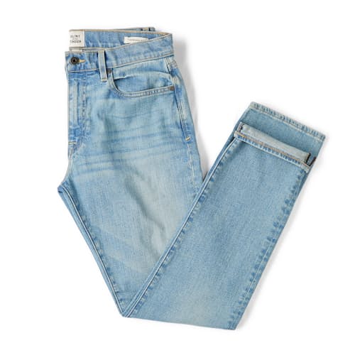 laydown image of All-American Stretch Denim - HB Athletic Tapered