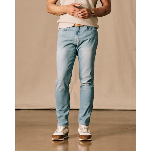 on model image of All-American Stretch Denim - HB Athletic Tapered