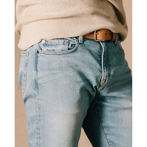 on model image of All-American Stretch Denim - HB Athletic Tapered