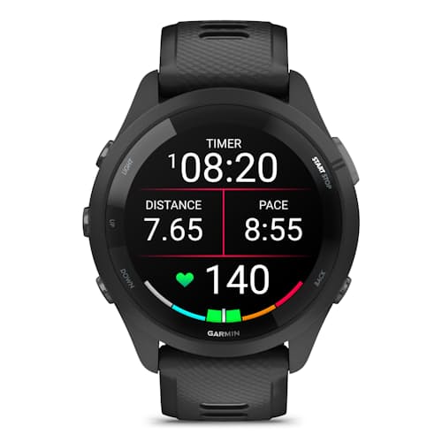 laydown image of Forerunner 265 GPS Watch