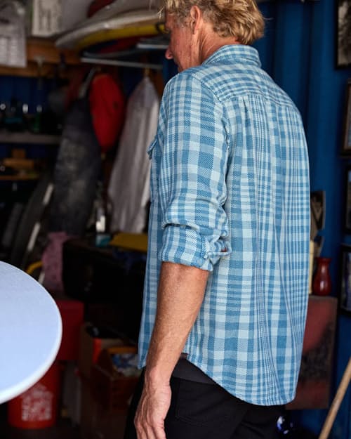 lifestyle image of Flannel Blanket Shirt