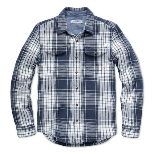 laydown image of Flannel Blanket Shirt