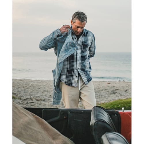 lifestyle image of Flannel Blanket Shirt