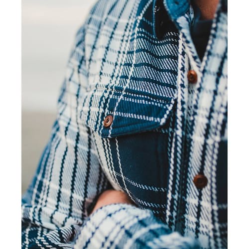 lifestyle image of Flannel Blanket Shirt