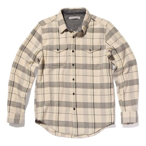 laydown image of Flannel Blanket Shirt