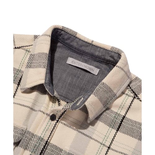 laydown image of Flannel Blanket Shirt