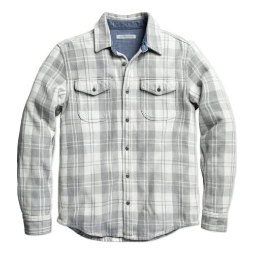 laydown image of Flannel Blanket Shirt