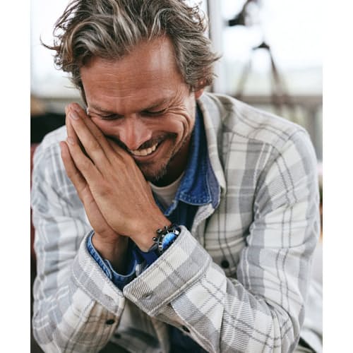 lifestyle image of Flannel Blanket Shirt