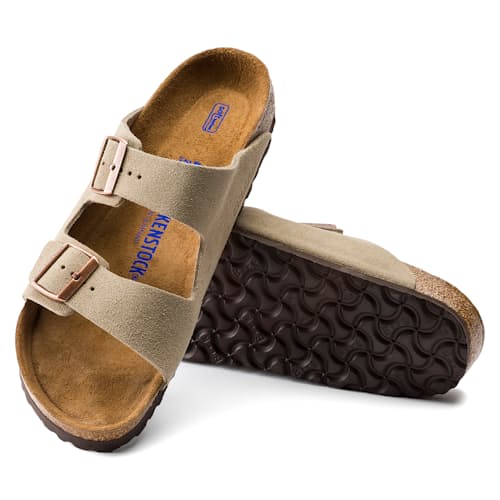 laydown image of Women's Arizona Soft Footbed Sandal