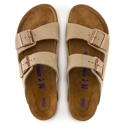 laydown image of Women's Arizona Soft Footbed Sandal