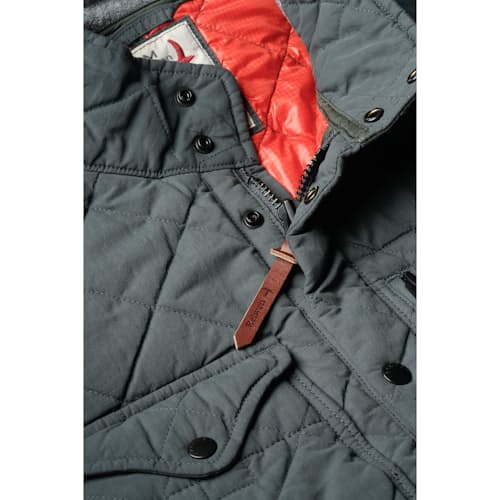 lifestyle image of Quilted Insulated Tanker Jacket