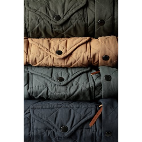 lifestyle image of Quilted Insulated Tanker Jacket